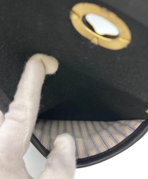 COACH（コーチ）COACH (コーチ) ターンロックショルダーバッグ ブラックの古着・服飾アイテム