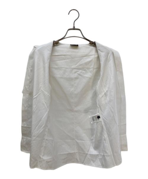 FENDI（フェンディ）FENDI (フェンディ) ズッカ柄半袖シャツ ホワイト サイズ:40の古着・服飾アイテム