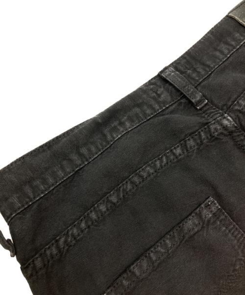 VERSACE JEANS COUTURE（ヴェルサーチ ジーンズクチュール）VERSACE JEANS COUTURE (ヴェルサーチ ジーンズクチュール) ライトオンスデニムパンツ ブラック サイズ:31の古着・服飾アイテム