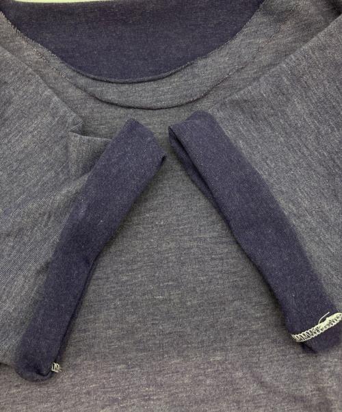 MARTIN MARGIELA（マルタン・マルジェラ）MARTIN MARGIELA (マルタン・マルジェラ) フェイクレイヤードTシャツ グレー サイズ:Ⅿの古着・服飾アイテム