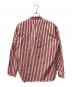 Tender (テンダー) ストライプシャツ レッド サイズ:S：7000円