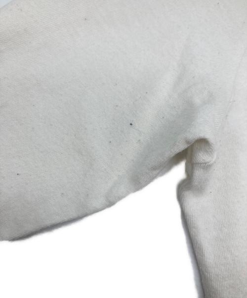 Hysteric Glamour（ヒステリックグラマー）Hysteric Glamour (ヒステリックグラマー) ロゴプリントラグランカットソー ホワイト サイズ:Freeの古着・服飾アイテム