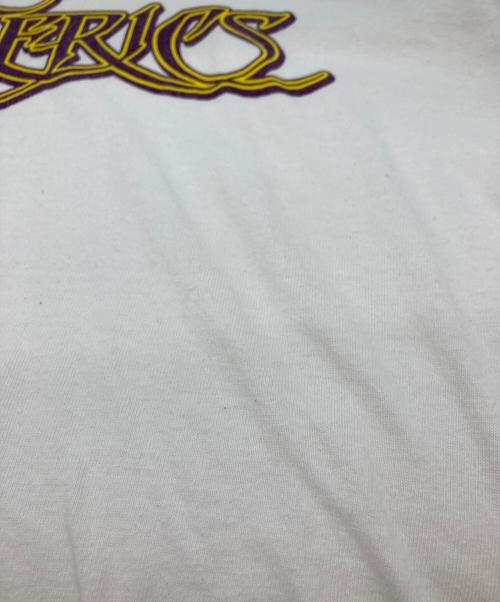 Hysteric Glamour（ヒステリックグラマー）Hysteric Glamour (ヒステリックグラマー) ロゴプリントラグランカットソー ホワイト サイズ:Freeの古着・服飾アイテム