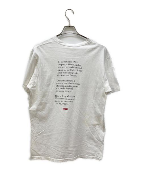SUPREME（シュプリーム）SUPREME (シュプリーム) Scarface Shower Tee/プリントTシャツ ホワイト サイズ:Lの古着・服飾アイテム