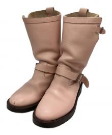 RNA SLANG（アールエヌエースラング）の古着「エンジニアブーツ」｜ピンク