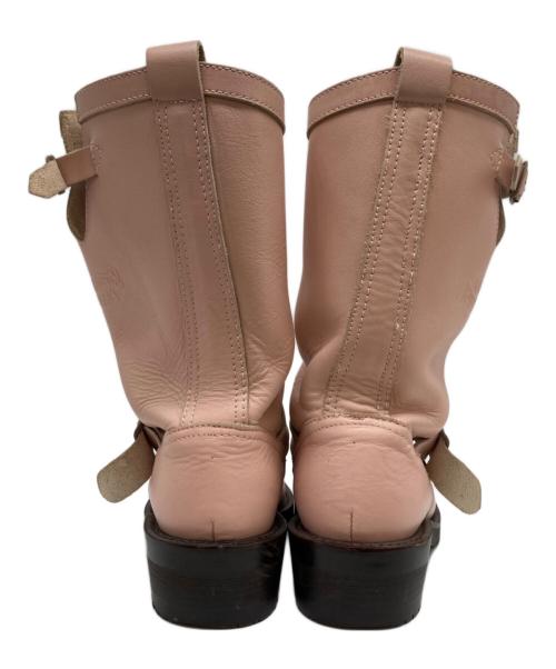 RNA SLANG（アールエヌエースラング）RNA SLANG (アールエヌエースラング) エンジニアブーツ ピンク サイズ:Sの古着・服飾アイテム