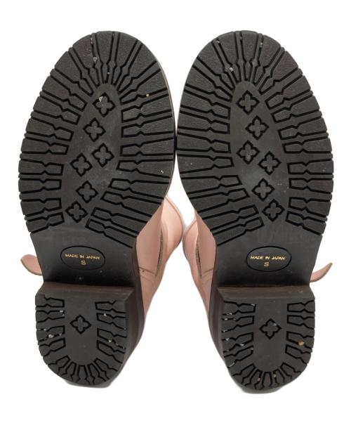 RNA SLANG（アールエヌエースラング）RNA SLANG (アールエヌエースラング) エンジニアブーツ ピンク サイズ:Sの古着・服飾アイテム