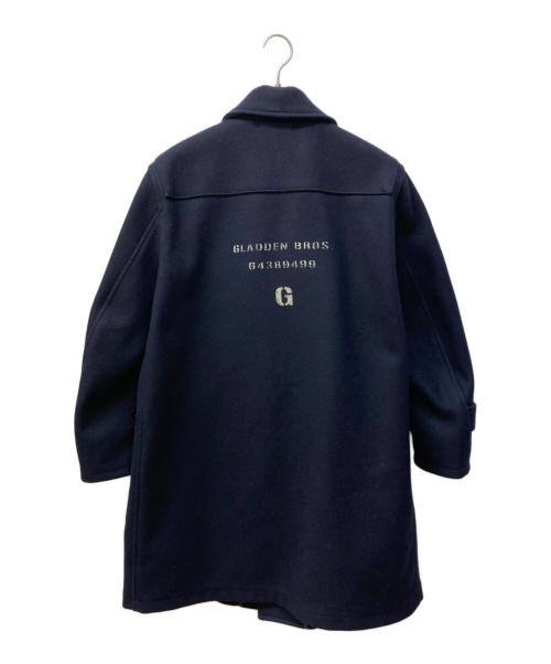 BY GLADHAND（バイグラッドハンド）BY GLADHAND (バイグラッドハンド) Royal Gladden Long Coat/トグルコート ネイビー サイズ:Lの古着・服飾アイテム