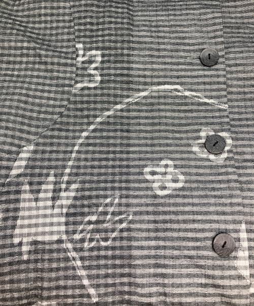 慈雨（ジウ）慈雨 (ジウ) ノースリーブワンピース グレー サイズ:40の古着・服飾アイテム