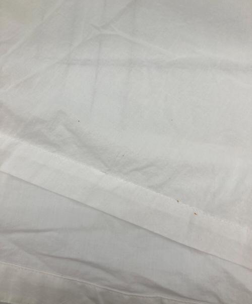 萌（MOYURU）萌 (MOYURU) カーディガン ホワイト×グレー サイズ:MLの古着・服飾アイテム