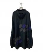 慈雨ジウ）の古着「バルーンワンピース」｜ブラック