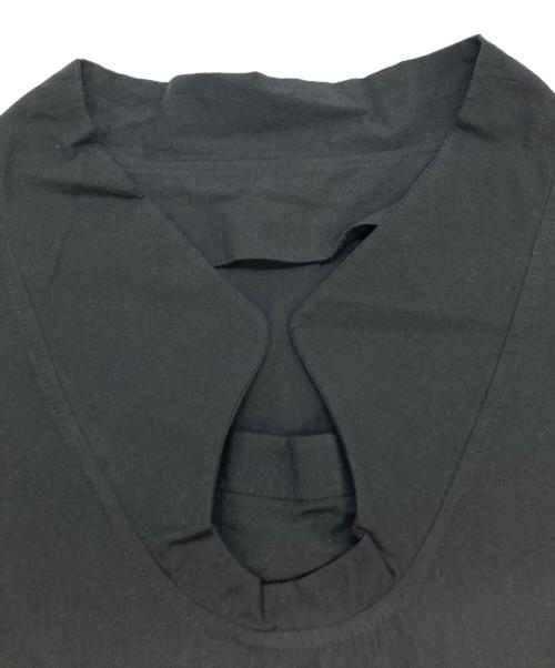 慈雨（ジウ）慈雨 (ジウ) バルーンワンピース ブラック サイズ:40の古着・服飾アイテム