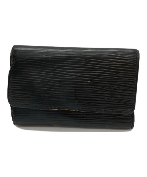 LOUIS VUITTON（ルイ ヴィトン）LOUIS VUITTON (ルイ ヴィトン) キーケース ブラックの古着・服飾アイテム