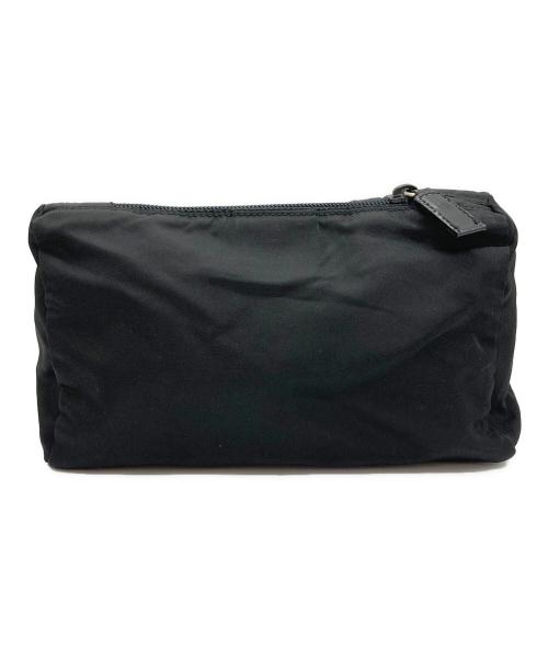 PRADA（プラダ）PRADA (プラダ) ナイロンポーチ ブラック サイズ:-の古着・服飾アイテム