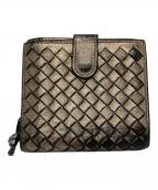 BOTTEGA VENETAボッテガベネタ）の古着「2つ折り財布」｜ゴールド