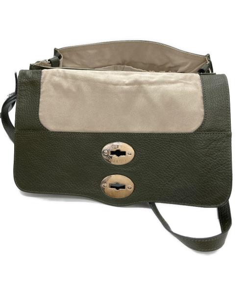 zanellato（ザネラート）ZANELLATO (ザネラート) ポスティーナショルダーバッグ オリーブの古着・服飾アイテム