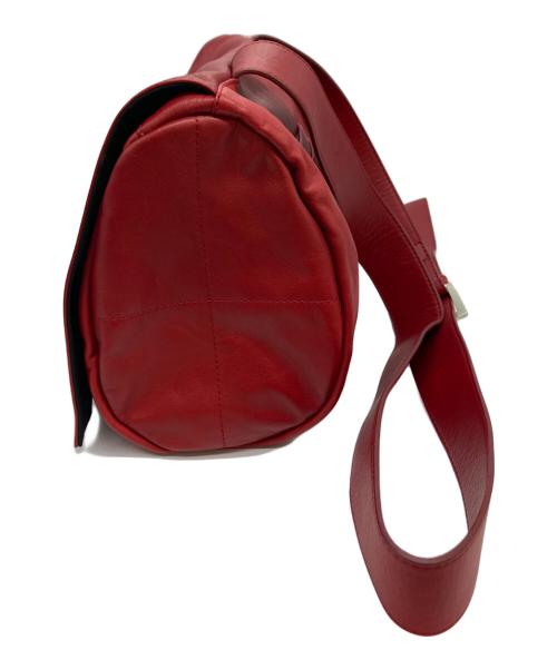 kawa-kawa（カワカワ）kawa-kawa (カワカワ) ショルダーバッグ レッドの古着・服飾アイテム