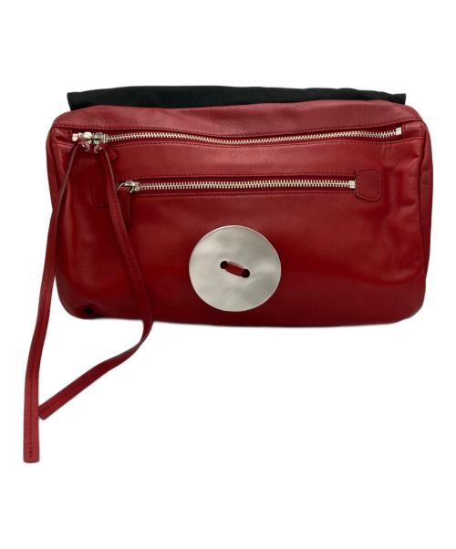 kawa-kawa（カワカワ）kawa-kawa (カワカワ) ショルダーバッグ レッドの古着・服飾アイテム