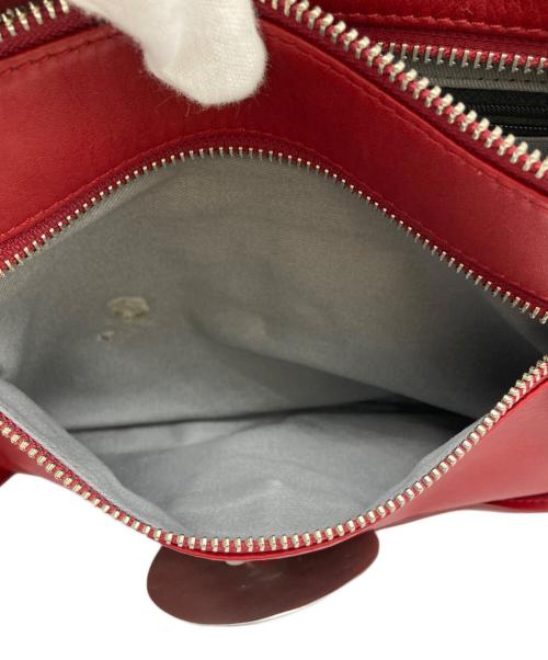 kawa-kawa（カワカワ）kawa-kawa (カワカワ) ショルダーバッグ レッドの古着・服飾アイテム