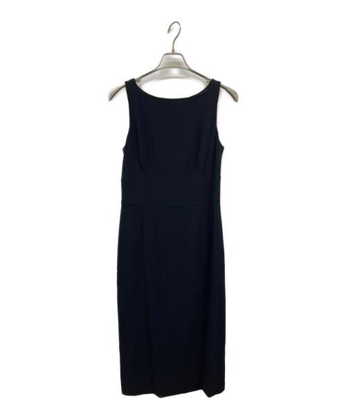 MaxMara（マックスマーラ）MaxMara (マックスマーラ) ノースリーブワンピース ブラック サイズ:38の古着・服飾アイテム