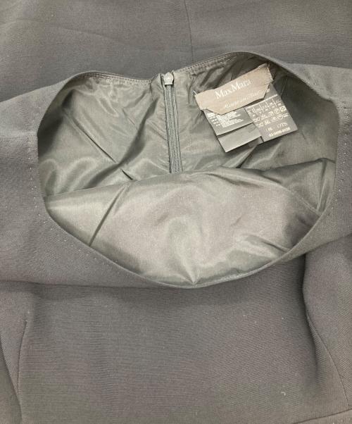 MaxMara（マックスマーラ）MaxMara (マックスマーラ) ノースリーブワンピース ブラック サイズ:38の古着・服飾アイテム