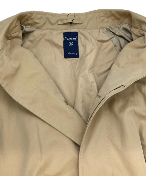 ORCIVAL（オーシバル）ORCIVAL (オーシバル) 比翼コート ベージュ サイズ:4 未使用品の古着・服飾アイテム