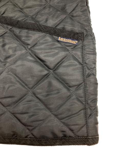 LAVENHAM（ラベンハム）LAVENHAM (ラベンハム) キルティングコート ブラック サイズ:38の古着・服飾アイテム
