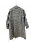 UNITED ARROWS (ユナイテッドアローズ) 千鳥ウールコート グレー サイズ:L 未使用品：19000円