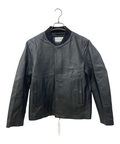 UNITED ARROWS（ユナイテッドアローズ）UNITED ARROWS (ユナイテッドアローズ) シープレザーブルゾン ブラック サイズ:Lの古着・服飾アイテム