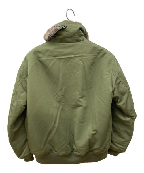 BEAUTY&YOUTH（ビューティーアンドユース）BEAUTY&YOUTH (ビューティーアンドユース) ボアカラーブルゾン グリーン サイズ:XL 未使用品の古着・服飾アイテム