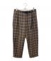 GRAMICCI（グラミチ）の古着「チェックパンツ」｜ブラウン