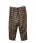 GRAMICCI (グラミチ) チェックパンツ ブラウン サイズ:XL：5000円