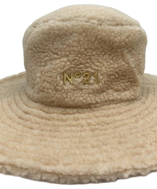 New Era（ニューエラ）New Era (ニューエラ) N°21 (ヌメロヴェントゥーノ) ボアバケットハット ベージュ 未使用品の古着・服飾アイテム