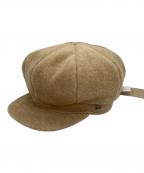 New Era×N°21ニューエラ×ヌメロヴェントゥーノ）の古着「キャスケット」｜ベージュ