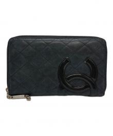 CHANEL（シャネル）の古着「長財布」｜ブラック