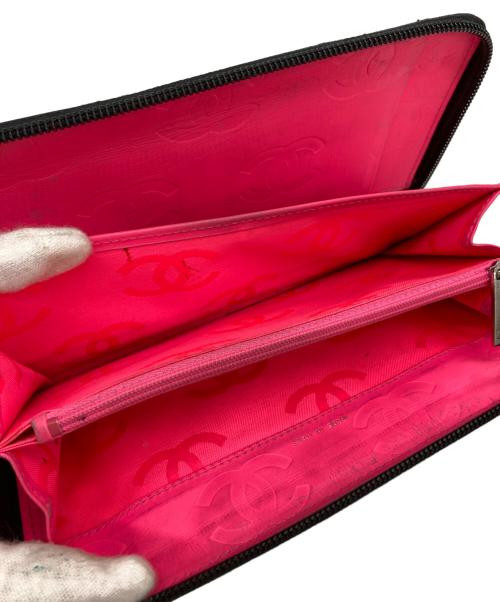 CHANEL（シャネル）CHANEL (シャネル) 長財布 ブラックの古着・服飾アイテム