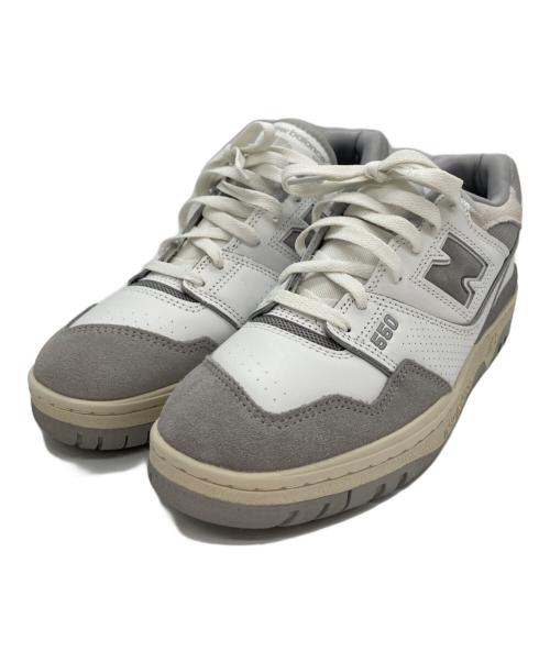 NEW BALANCE（ニューバランス）NEW BALANCE (ニューバランス) BB550 ホワイト サイズ:27の古着・服飾アイテム
