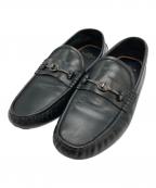 COACHコーチ）の古着「ドライビングシューズ」｜ブラック