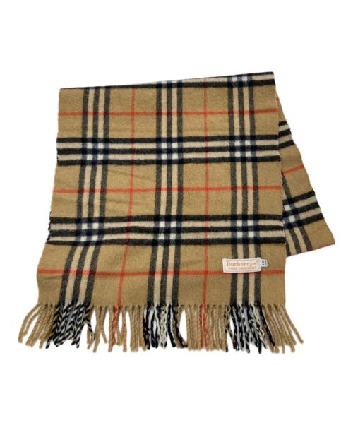 Burberry's（バーバリー）Burberry's (バーバリーズ) ノヴァチェックカシミヤストール ベージュの古着・服飾アイテム