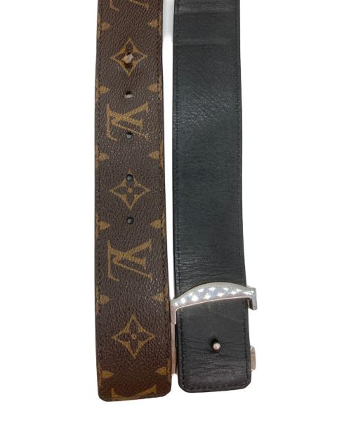 LOUIS VUITTON（ルイ ヴィトン）LOUIS VUITTON (ルイ ヴィトン) レザーベルト ブラウンの古着・服飾アイテム
