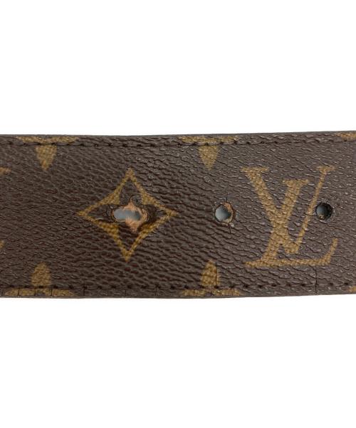 LOUIS VUITTON（ルイ ヴィトン）LOUIS VUITTON (ルイ ヴィトン) レザーベルト ブラウンの古着・服飾アイテム