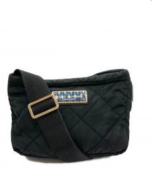 MARC JACOBS（マークジェイコブズ）の古着「キルティングショルダーバッグ」｜ブラック