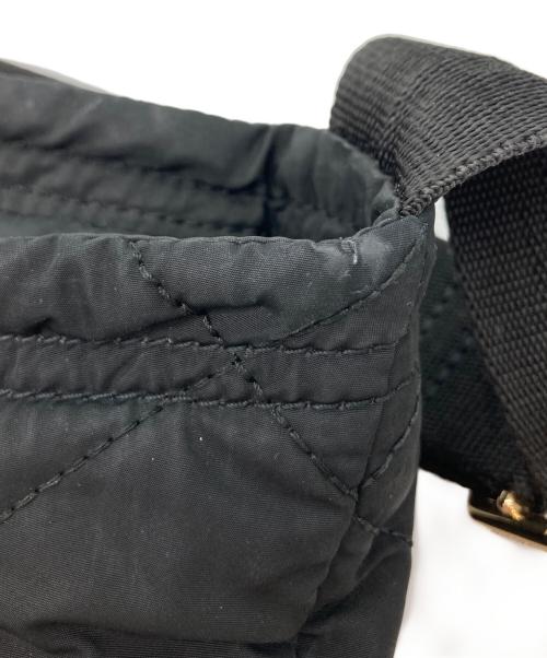 MARC JACOBS（マークジェイコブズ）MARC JACOBS (マークジェイコブズ) キルティングショルダーバッグ ブラックの古着・服飾アイテム
