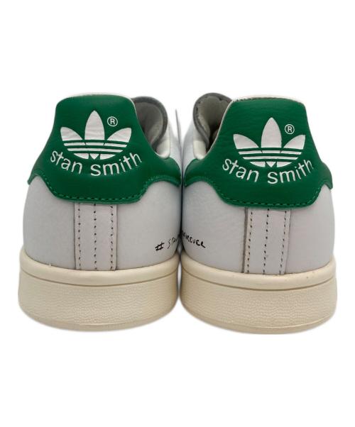 adidas（アディダス）adidas (アディダス) ローカットスニーカー ホワイト×グリーン サイズ:27.5 未使用品の古着・服飾アイテム