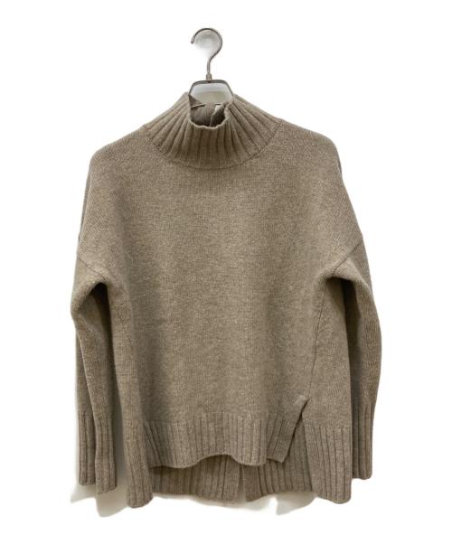 1er Arrondissement（プルミエ アロンディスモン）1er Arrondissement (プルミエ アロンディスモン) カシミヤ混ハイネックニット ベージュ サイズ:Freeの古着・服飾アイテム