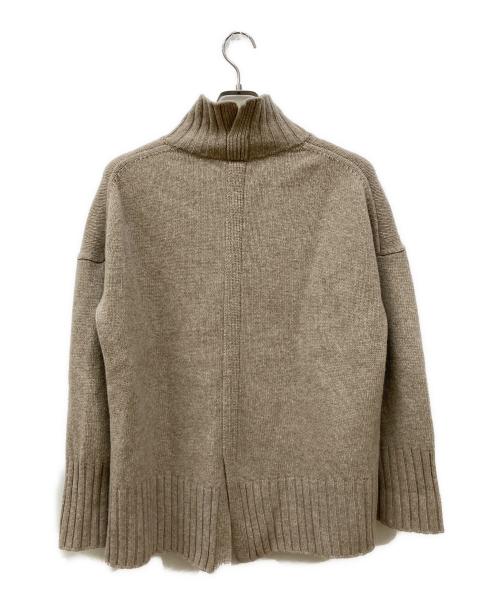 1er Arrondissement（プルミエ アロンディスモン）1er Arrondissement (プルミエ アロンディスモン) カシミヤ混ハイネックニット ベージュ サイズ:Freeの古着・服飾アイテム