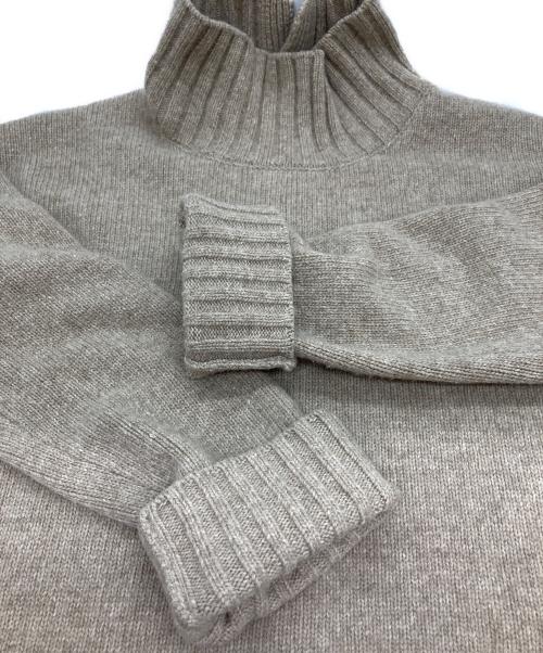 1er Arrondissement（プルミエ アロンディスモン）1er Arrondissement (プルミエ アロンディスモン) カシミヤ混ハイネックニット ベージュ サイズ:Freeの古着・服飾アイテム