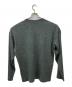 VERSACE JEANS COUTURE (ヴェルサーチ ジーンズクチュール) メデューサ刺繍ニット グレー サイズ:Ｍ：23000円