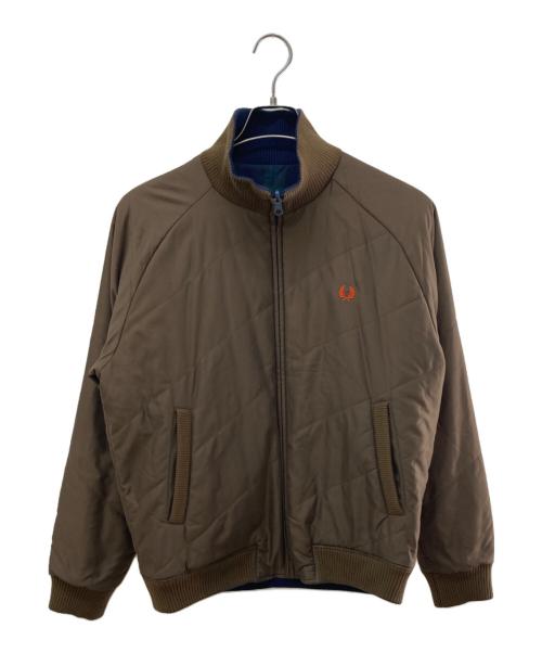 FRED PERRY（フレッドペリー）FRED PERRY (フレッドペリー) リバーシブルジャケット ブラウン×ネイビー サイズ:Mの古着・服飾アイテム