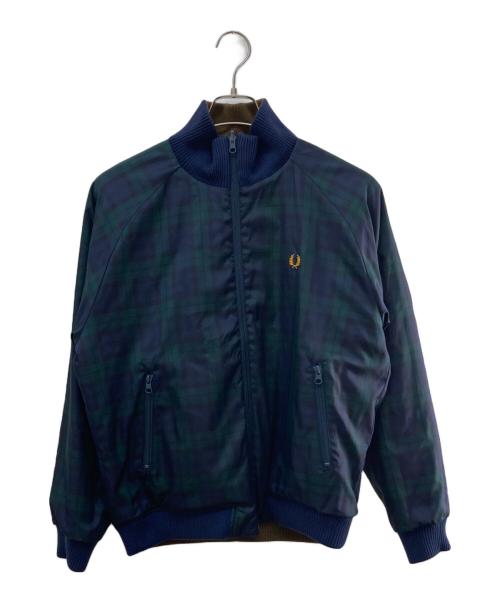 FRED PERRY（フレッドペリー）FRED PERRY (フレッドペリー) リバーシブルジャケット ブラウン×ネイビー サイズ:Mの古着・服飾アイテム